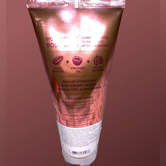 Bath and Body works New “A Thousand Wishes” Body Wash w/ Shea & Cocoa Butter - Picture 3 of 3